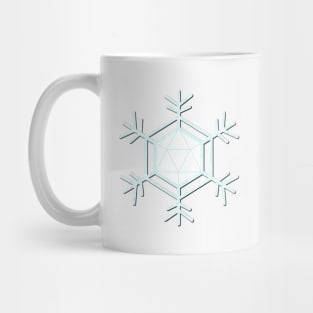 Dice Snowflake ( Dungeons and Dragons / DnD Inspired ) Mug